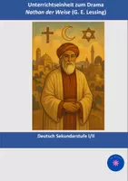 Vorschau - Stundenentwürfe - Unterrichtseinheit zu G. E. Lessing: "Nathan der Weise" - Deckblatt
