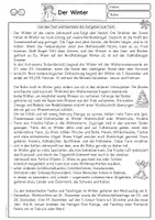 Vorschau - Unterrichtsreihen - Lesepaket Lesetext Jahreszeiten Klasse 2, 3, 4 Sachtext Lesen und Verstehen - Seite 2