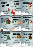 Vorschau - Spiele - Christmas: Don't Say It - Speaking Game (71 Spielkarten) - Seite 1