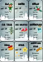 Vorschau - Spiele - Christmas: Don't Say It - Speaking Game (71 Spielkarten) - Seite 3