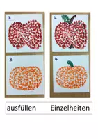 Vorschau - Mal- und Bastelvorlagen - Dotpainting im Herbst mit Schritt-für Schritt-Anleitung - Seite 2