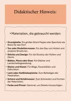 Vorschau - Mal- und Bastelvorlagen - Ein steinzeitliches Dorf nachbauen - Seite 2