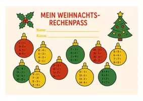 Vorschau - Arbeitsblätter - Materialpaket Weihnachten - Deckblatt