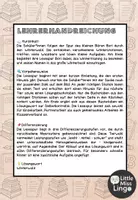 Vorschau - Arbeitsblätter - Lesespur Winter Klasse 3 / Klasse 4 - Winterabenteuer mit Bori - Seite 1