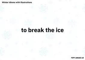 Vista previa - Hojas de trabajo - Commonly used Winter Idioms - página 3