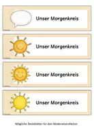 Vorschau - Bildkarten - Moderationsfächer - Morgenkreis (Klasse 1-4) #schulstartbyextraklasse - Seite 2