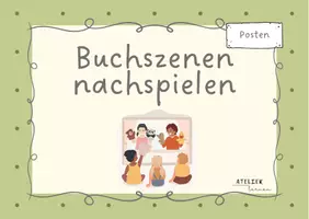 Vorschau - Stationenlernen - Kartenset Postenlauf Sprechen-Hören Zyklus 1 - Seite 3