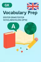 Vorschau - Arbeitsblätter - Vocabulary Prep (GK) - Erster Erweiterter Schulabschluss (ZP 10) - KOMPLETTPAKET - Deckblatt