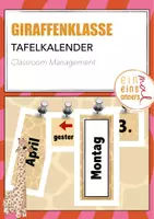 Vorschau - Präsentationen/Tafelbilder - Giraffenklasse – Aushang Tafelkalender - Deckblatt