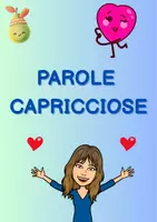 anteprima - Esercizi - PAROLE CAPRICCIOSE e QU - Pagina di copertina