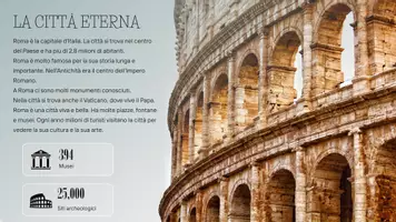 Vorschau - Präsentationen/Tafelbilder - Benvenuti a Roma - Seite 1