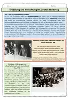 Vorschau - Arbeitsblätter - AB10 Eroberung Vernichtung Osten Blitzkrieg Vernichtungskrieg - Seite 2