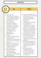 Vorschau - Arbeitsblätter - Rentenreform Pro Contra Diskussion: Demografischer Wandel & Generationengerechtigkeit - Seite 3