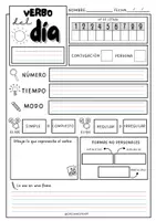 Vista previa - Unidades / Secuencias / Situaciones de Aprendizaje - PACK PARA APRENDER Y ANALIZAR LOS VERBOS - página 1