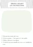 Vista previa - Hojas de trabajo - Dibuixa seguint les instruccions - página 3