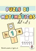 Vista previa - Juegos / Gamificación - Puzle numeración 1-5 manipulativo - Portada
