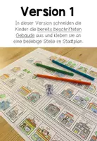 Vorschau - Arbeitsblätter - Welcome to my town! - Vocabulary Craftivity - Seite 3