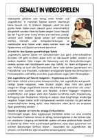 Vorschau - Stundenentwürfe - Gewalt in Videospielen (Stundenkonzept) - Seite 3