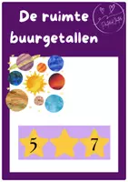 Voorbeeld - De ruimte buurgetallen - Voorblad