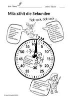 Vorschau - Arbeitsblätter - Die Uhr und ihre drei Kinder - Zeit verstehen lernen - Seite 3