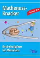 Vorschau - Arbeitsblätter - Mathenuss-Knacker – Knobelaufgaben für Mathefans - Deckblatt