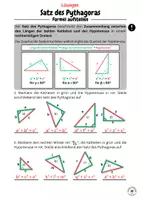Vorschau - Arbeitsblätter - Satz des Pythagoras: Formel aufstellen - Seite 2