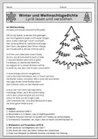 Vorschau - Arbeitsblätter - Weihnachtsgedicht „Am Weihnachtstag“ analysieren - Seite 2