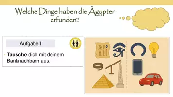 Vorschau - Stundenentwürfe - Erfindungen im Alten Ägypten – Stationen zu Papyrus, Kalender & Technik (Stationen & Arbeitsblatt) - Seite 3