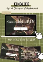 Vorschau - Arbeitsblätter - Zwei Weltanschauungen BRD-DDR | Arbeitsblatt | GPG - Seite 1
