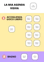 anteprima - Altro tipo di materiale - Agenda visiva personalizzabile -CAA- Scuola infanzia - Pagina di copertina