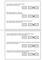 Vorschau - Arbeitsblätter - Übungsheft Mathe Klasse 1 (Textaufgaben) - Seite 2