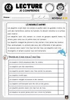 Aperçu - Fiches - Fiches lecture compréhension niveau 2 - Page 1