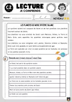 Aperçu - Fiches - Fiches lecture compréhension niveau 2 - Page 2