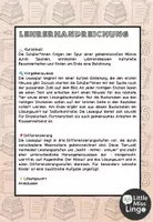 Vorschau - Spiele - Lesespur – Auf der Spur der spanischen Münze (Deutsch 3./4. Klasse, Lesen, Leseförderung Grundschule) - Seite 1