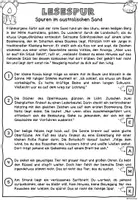 Vorschau - Arbeitsblätter - Lesespur – Spuren im australischen Sand (Klasse 3 / Klasse 4, Lesen, Leseförderung Grundschule) - Seite 3