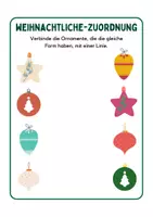 Vorschau - Mal- und Bastelvorlagen - Weihnachtliche Aktivitäten - Seite 1