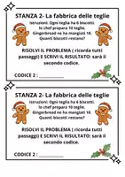 anteprima - Esercizi - ESCAPE ROOM - Salva il pan di zenzero - Pagina 2