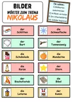 Vorschau - Unterrichtsreihen - Laufdiktat • Schleichdiktat: Nikolaus - DaZ/DaF / Deutsch (Diktat) - Seite 2