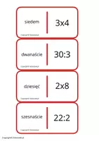 zapowiedź - Domino – utrwalanie tabliczki mnożenia i dzielenia - strona 3