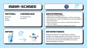 Vorschau - Experimente - Weihnachtliche Experimente – Chemie zum Staunen - Deckblatt