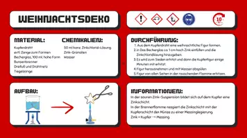 Vorschau - Experimente - Weihnachtliche Experimente – Chemie zum Staunen - Seite 1