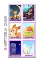 anteprima - Giochi - Carte della calma - gioco (anche per circle time) - Pagina di copertina