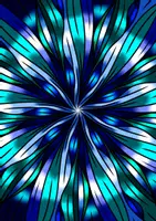 Vorschau - Mal- und Bastelvorlagen - Abstrakte Linienwelten – 4 Ausmalbilder & 4 Beispielbilder - Seite 3