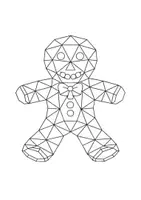 Vorschau - Mal- und Bastelvorlagen - Polygone ausmalen: Nikolaus - DaZ/DaF • Deutsch • Kunst - Seite 3