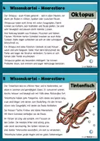 Vorschau - Arbeitsblätter - Meerestiere - Wissenskartei und Steckbriefe - Seite 3