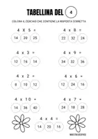 anteprima - Esercizi - ESERCIZI TABELLINE dal 2 al 5 - Pagina 3