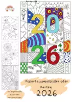 Vorschau - Mal- und Bastelvorlagen - Popartbilder und Karten 2026 - Blanko und Popartbilder - Deckblatt
