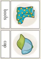 Vorschau - Merkblätter - Picture/Word Cards - Clothes (Playway 3) - Seite 2