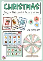 Aperçu - Feuilles d'exercices - Noël ( Christmas Bingo) - Page de couverture