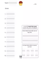 Voorbeeld - Schrijftoetsen ganse schooljaar - Pagina 2